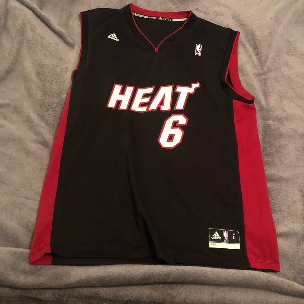 Adidas Miami Heat LeBron James Jersey